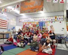 We learn how to prepare a turkey from kindergarteners.