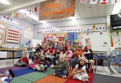 We learn how to prepare a turkey from kindergarteners.