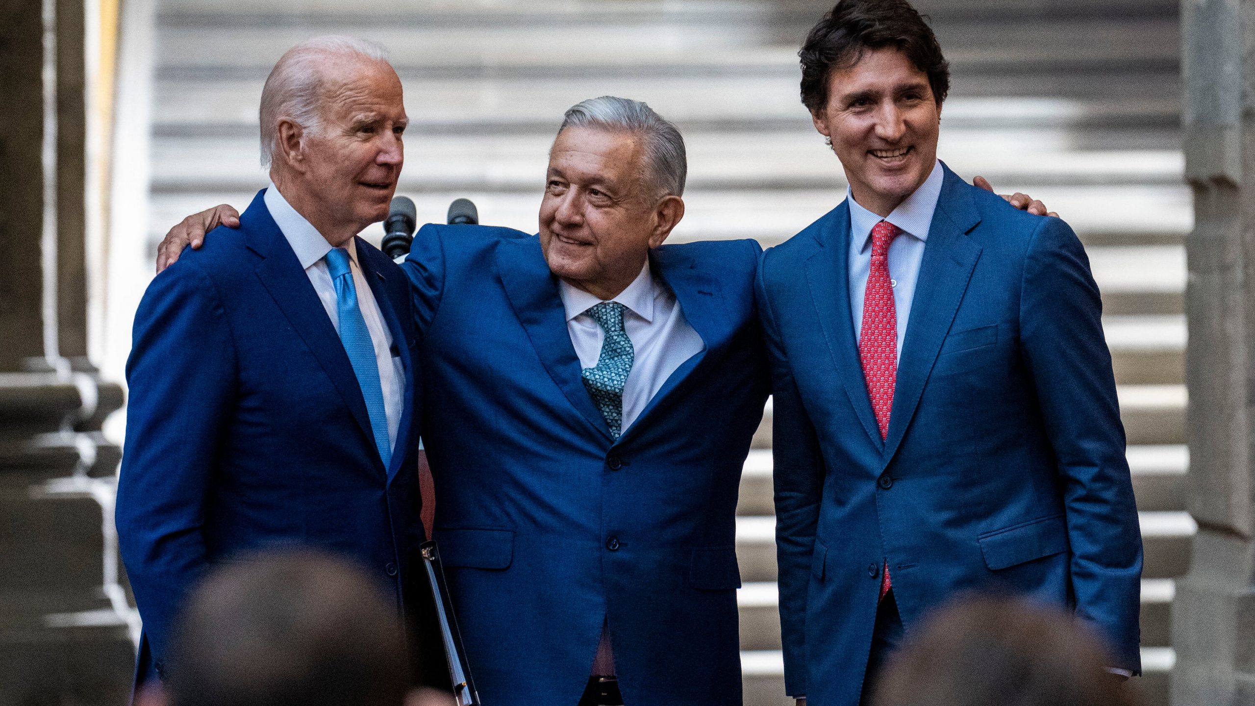 On day two of Mexico Summit, Mexican president thanks Biden