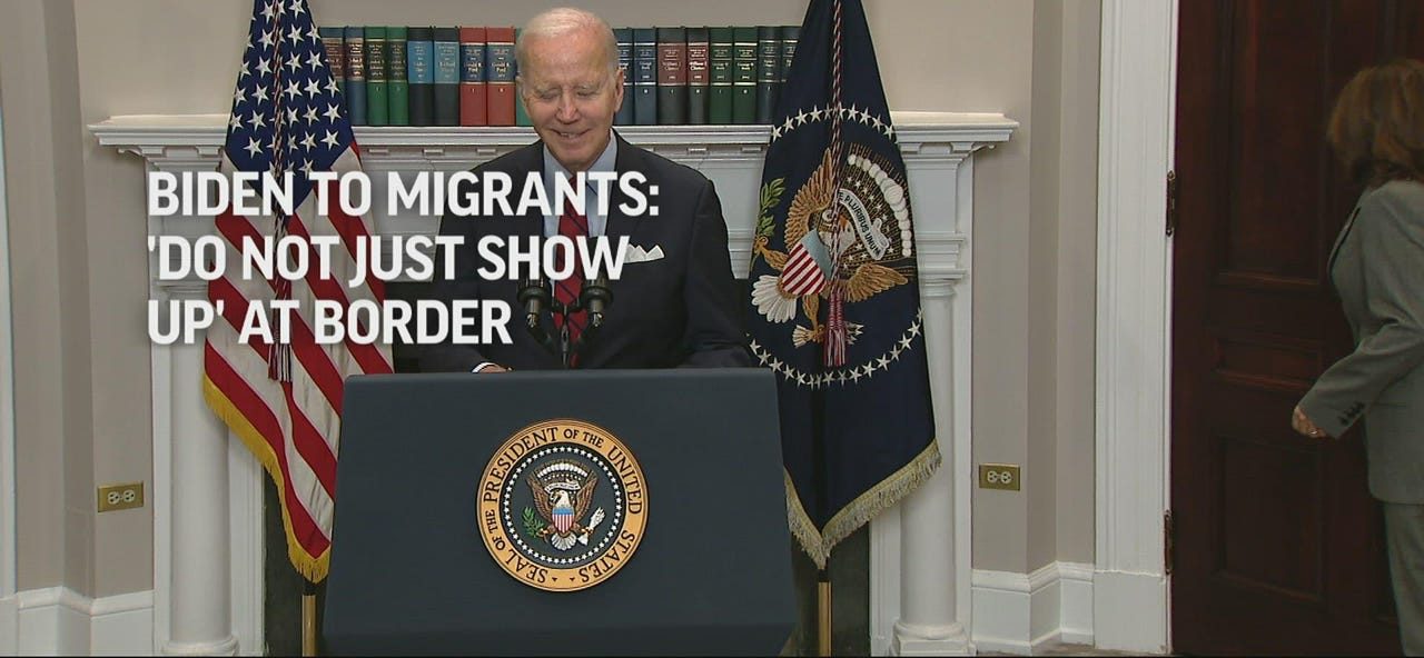 Biden arrives in El Paso, sees cries for help in the migrant crisis issue
