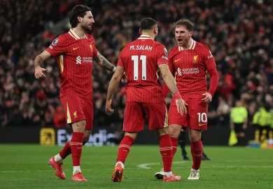 Liverpool establish a massive 13-point lead while Arsenal are held by Forest