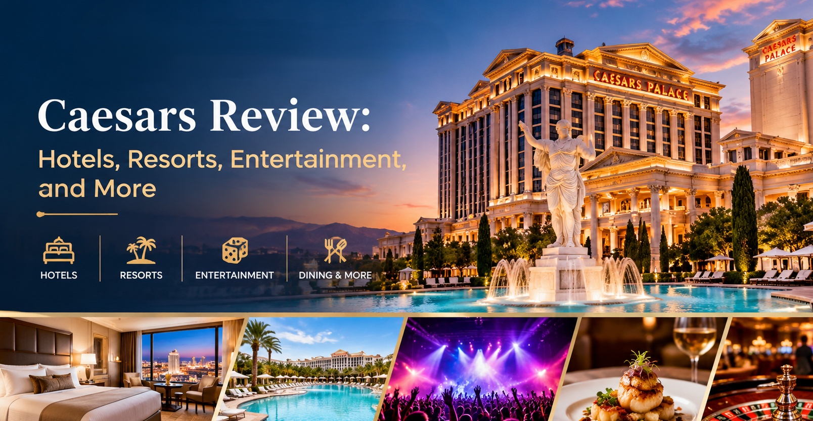 Caesars Review: Hotels, Resorts, Entertainment, and More
