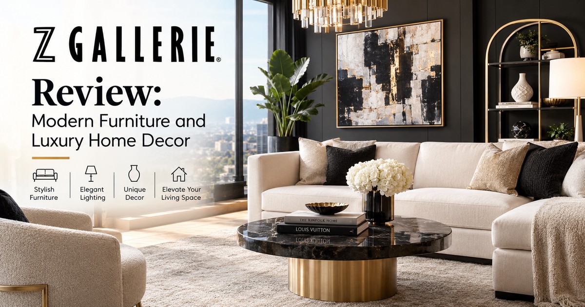 Z Gallerie Review: Modern Furniture and Luxury Home Decor